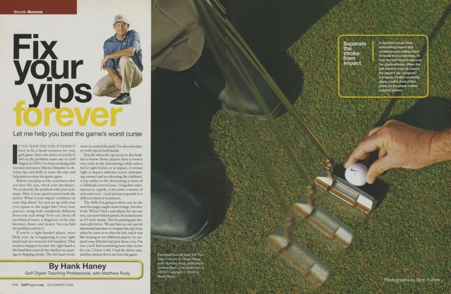 Fix your yips forever