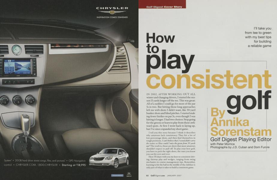 How to play consistent golf
