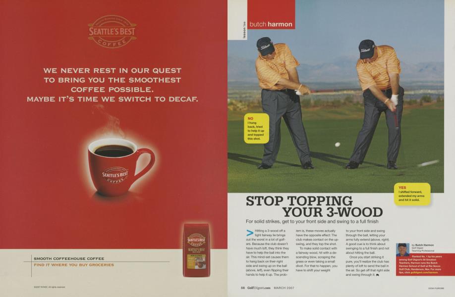 STOP TOPPING YOUR 3-WOOD