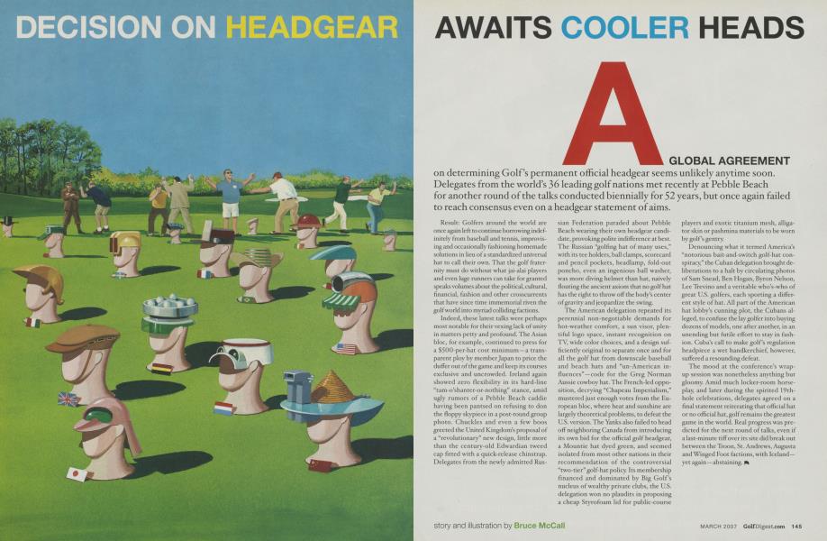 DECISION ON HEADGEAR AWAITS COOLER HEADS