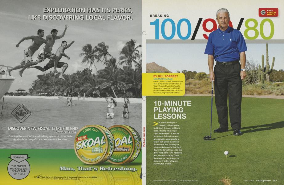 10-MINUTE PLAYING LESSONS