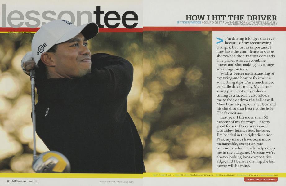 HOW I HIT THE DRIVER