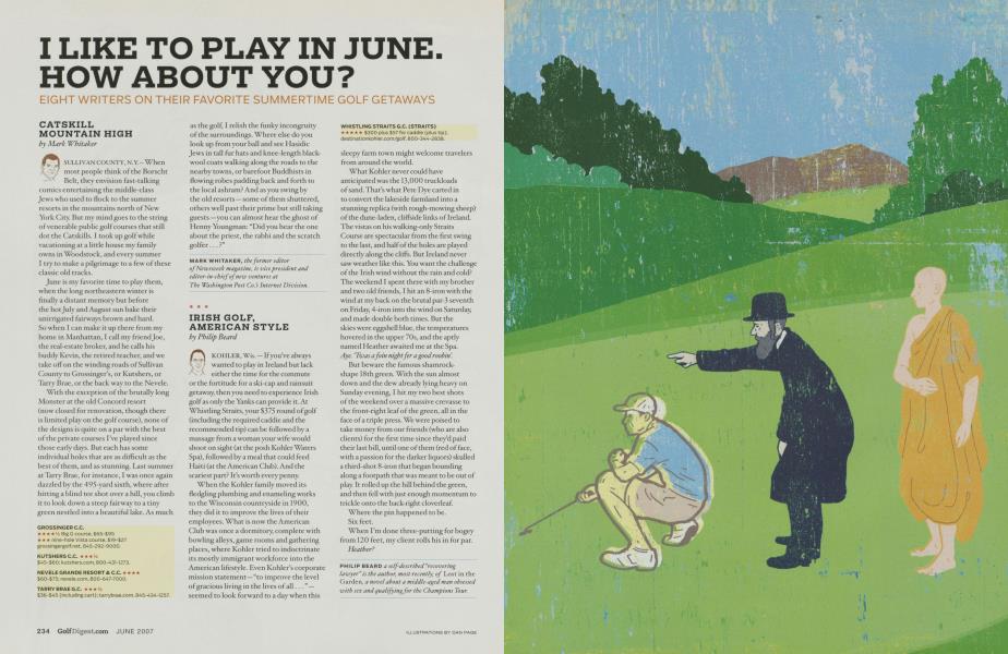 I LIKE TO PLAY IN JUNE. HOW ABOUT YOU?