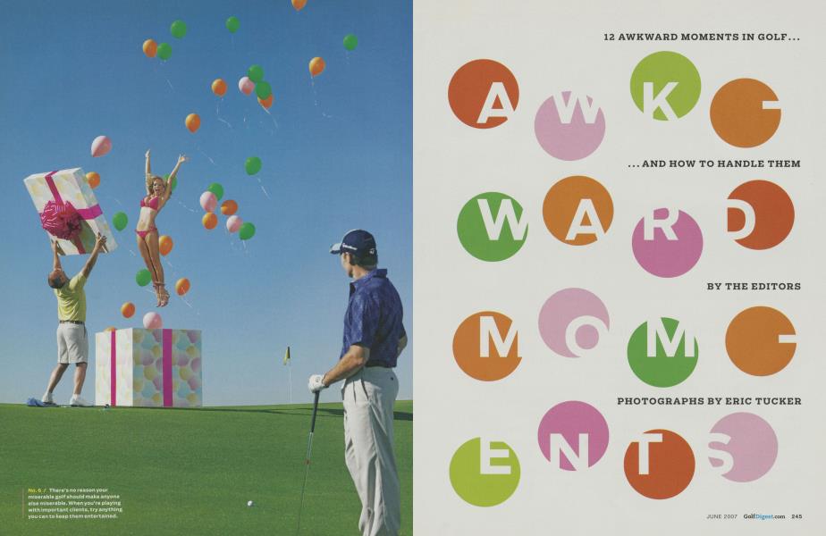 12 AWKWARD MOMENTS IN GOLF AND HOW TO HANDLE THEM