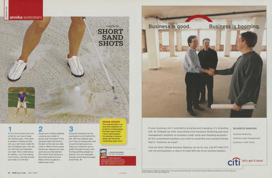 3 KEYS TO SHORT SAND SHOTS