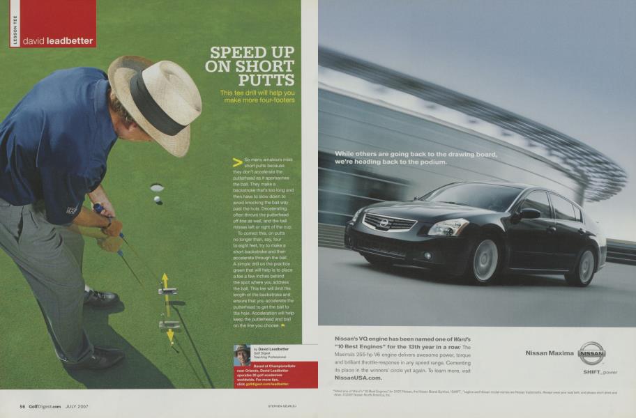 SPEED UP ON SHORT PUTTS