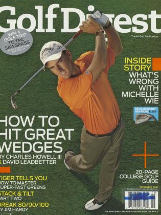 SEPTEMBER 2007 | Golf Digest
