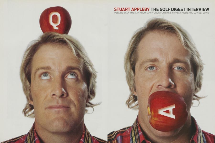 STUART APPLEBY THE GOLF DIGEST INTERVIEW