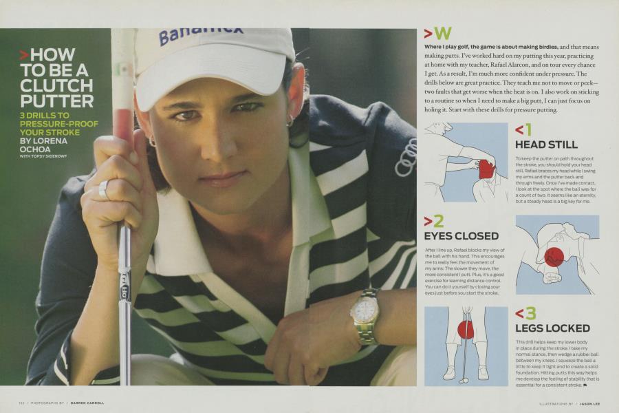 HOW TO BE A CLUTCH PUTTER