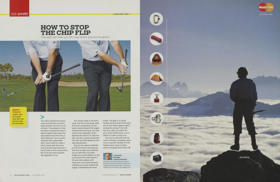 HOW TO STOP THE CHIP FLIP