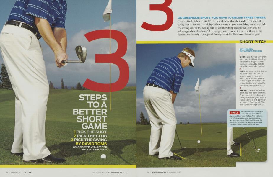 3 STEPS TO A BETTER SHORT GAME