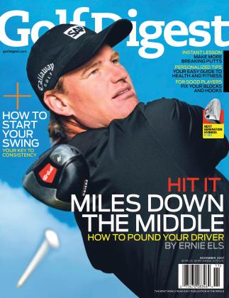 NOVEMBER 2007 | Golf Digest