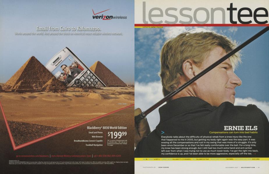 Lesson Tee: ERNIE ELS