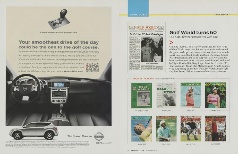 Golf World turns 60