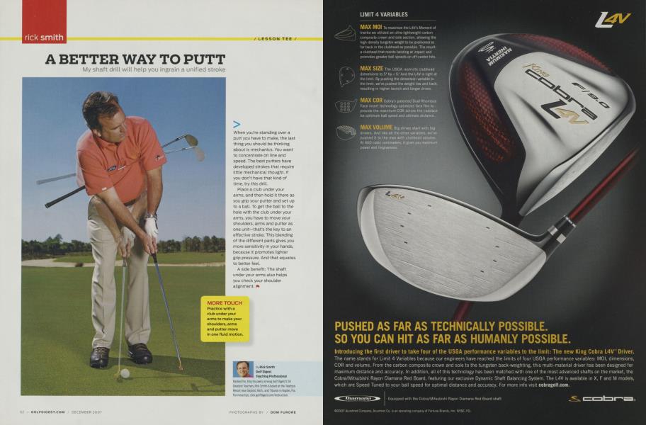 A BETTER WAY TO PUTT