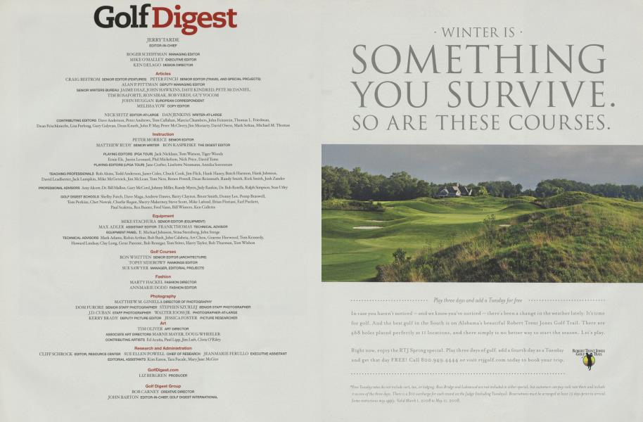 Robert Trent Jones Golf Trail | Golf Digest | JANUARY 2008