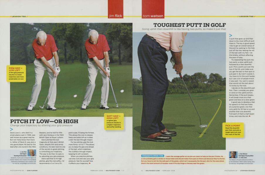 TOUGHEST PUTT IN GOLF