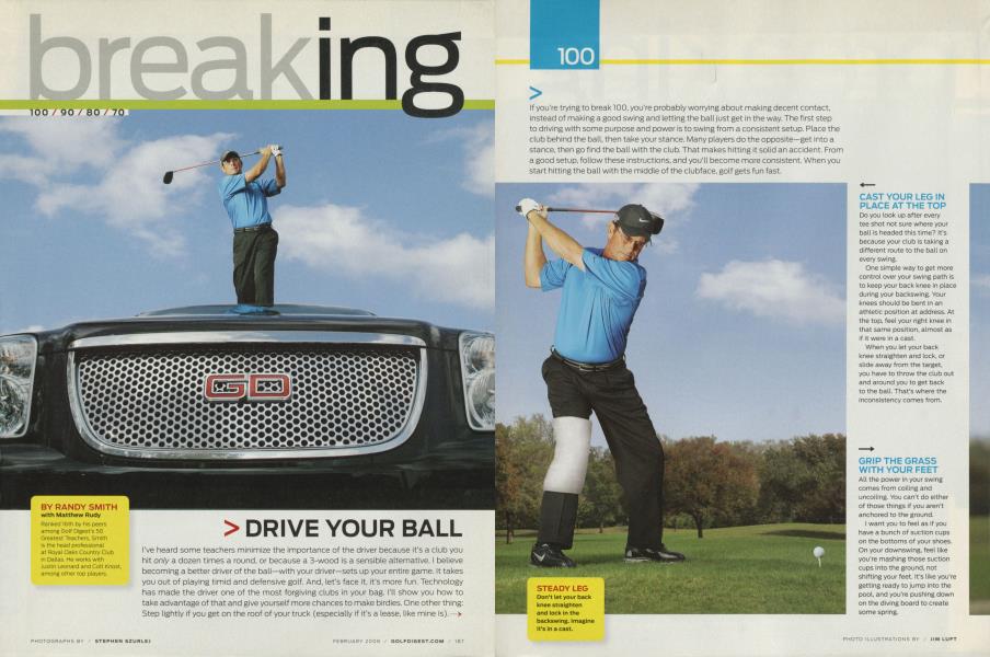 DRIVE YOUR BALL