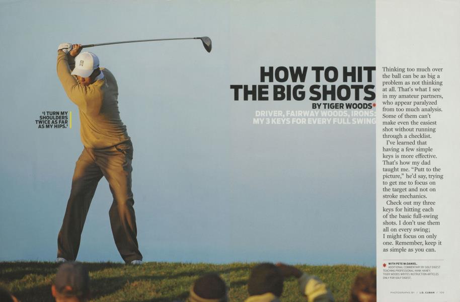HOW TO HIT THE BIG SHOTS