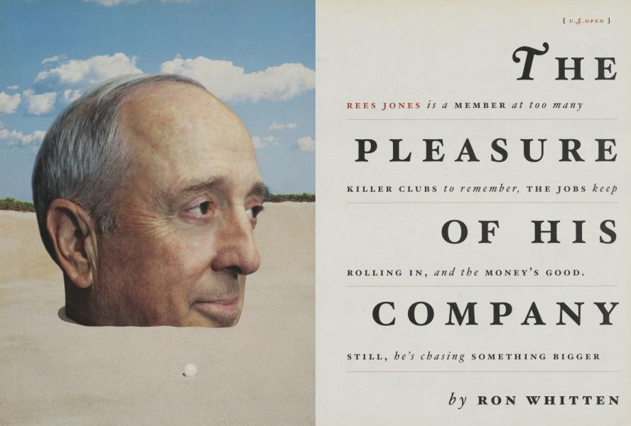 THE PLEASURE OF HIS COMPANY