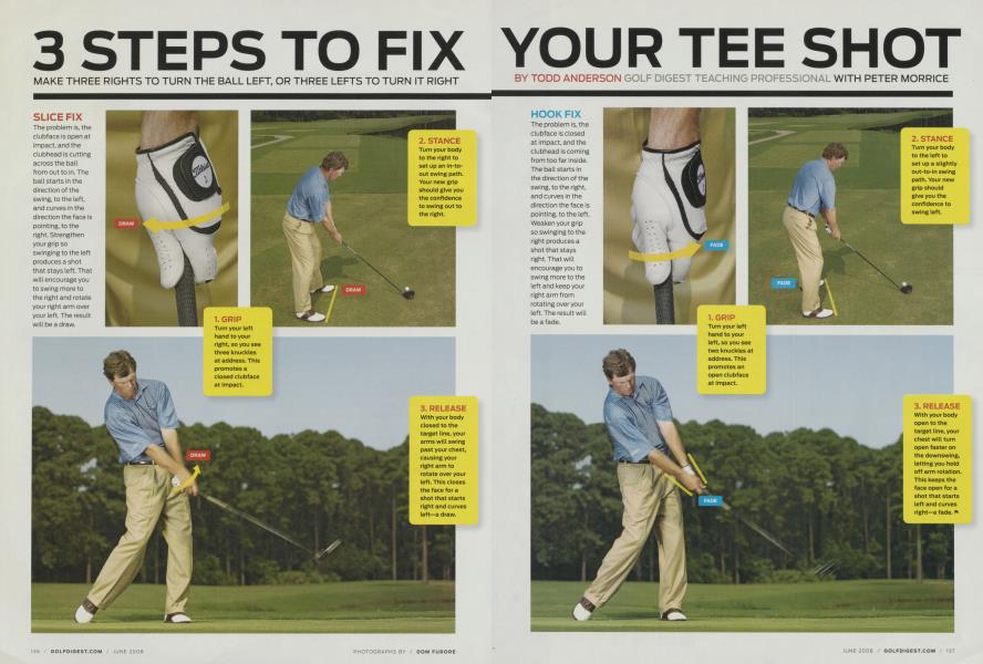3 STEPS TO FIX YOUR TEE SHOT