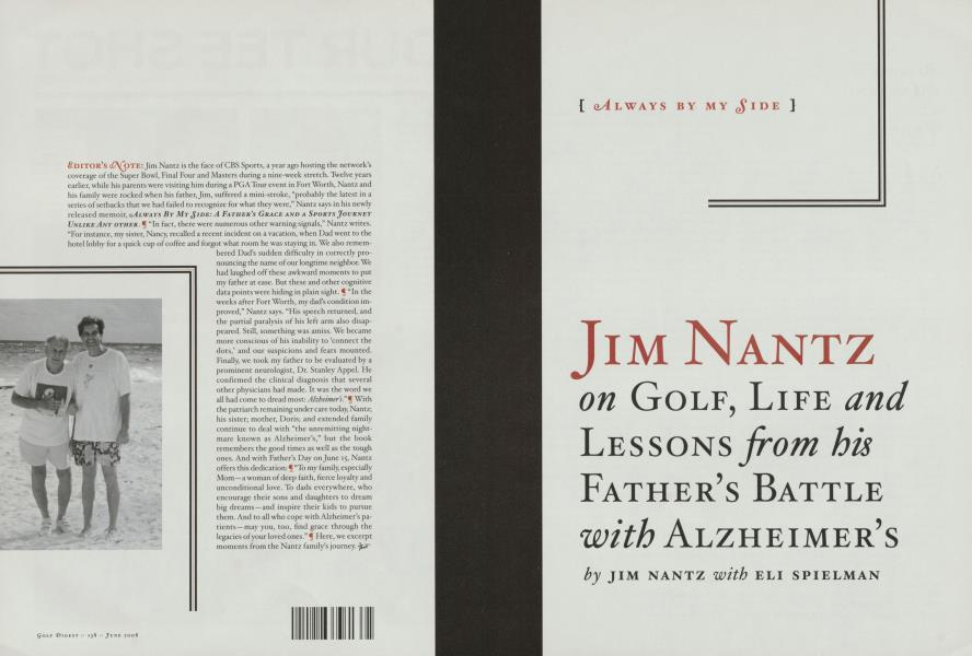 JIM NANTZ on GOLF, LIFE and LESSONS from his FATHER’S BATTLE with ALZHEIMER’S