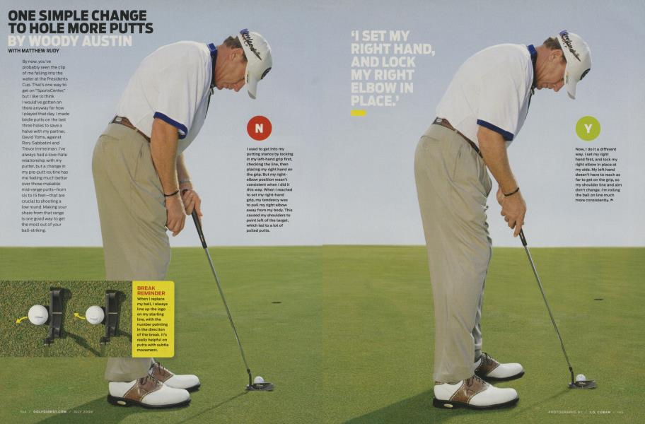 ONE SIMPLE CHANGE TO HOLE MORE PUTTS