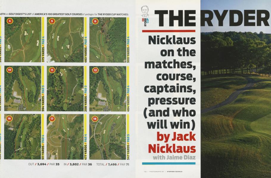 THE RYDER CUP, MY WAY