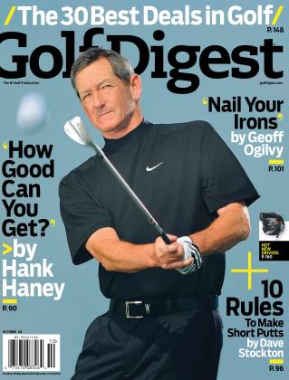 SPLIT YOUR HANDS | Golf Digest | OCTOBER 2008