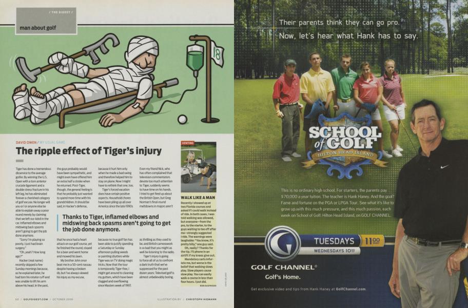 The ripple effect of Tiger’s injury