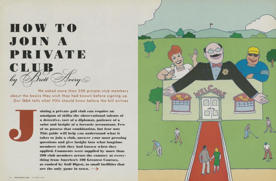 HOW TO JOIN A PRIVATE CLUB