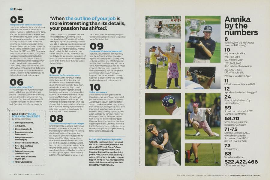 GOLF DIGEST RULES FOR A NEW CHALLENGE