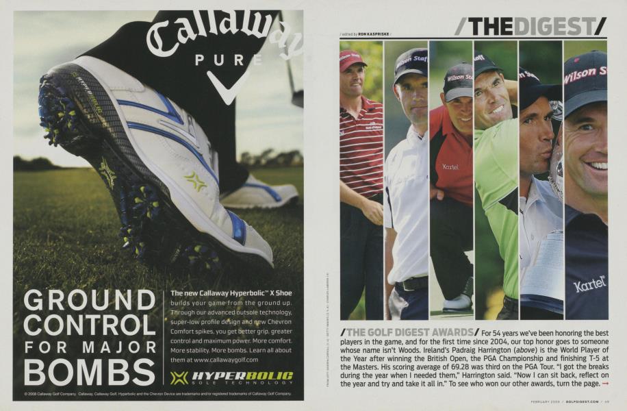 THE GOLF DIGEST AWARDS