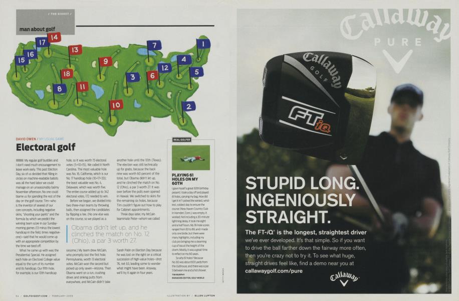 Electoral golf