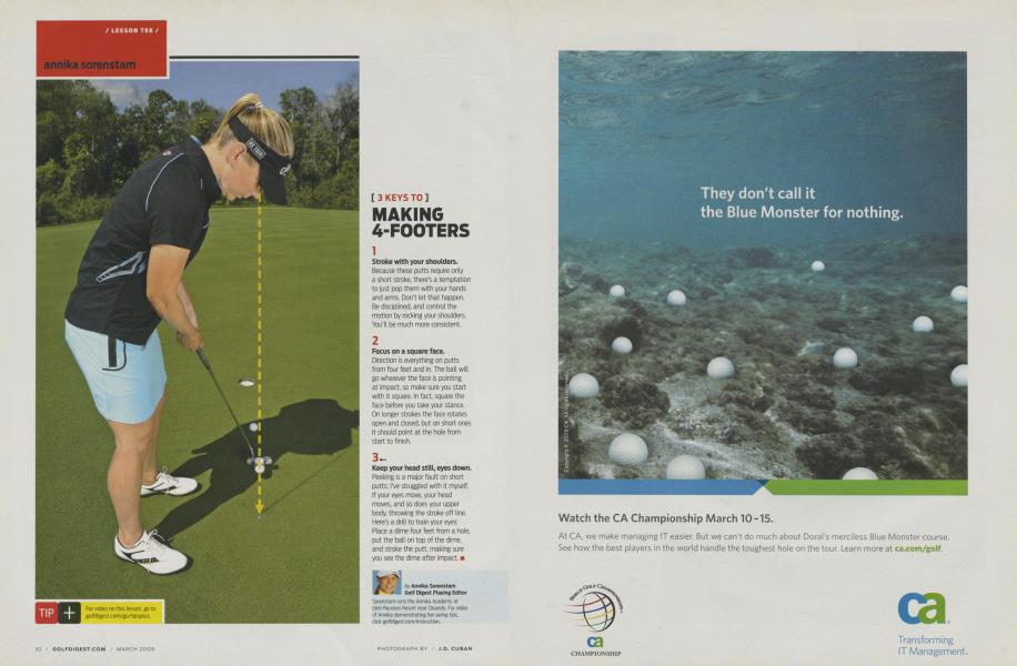 [3 KEYS TO] MAKING 4-FOOTERS