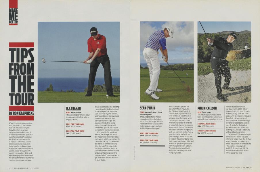 Tips From The Tour Golf Digest April 2009 5039