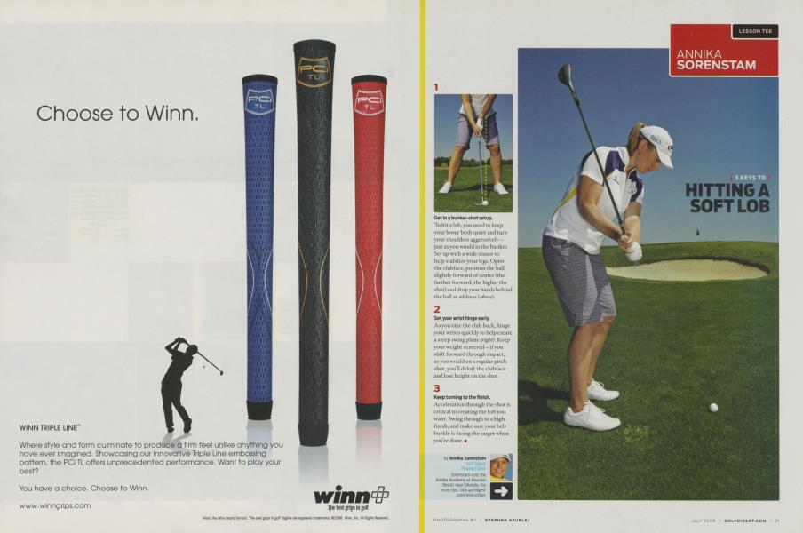 3 KEYS TO HITTING A SOFT LOB