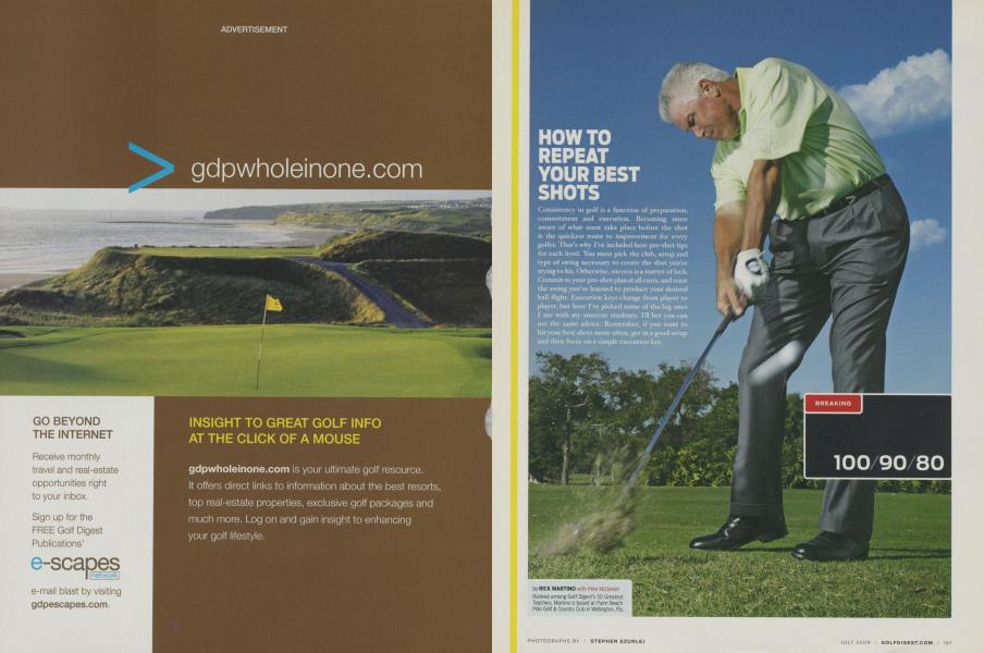 HOW TO REPEAT YOUR BEST SHOTS