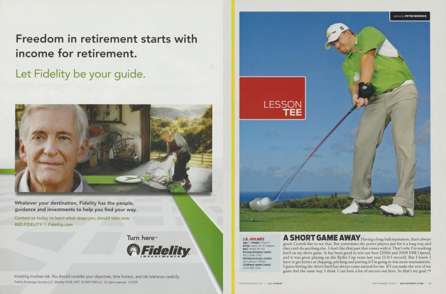 A SHORT GAME AWAY