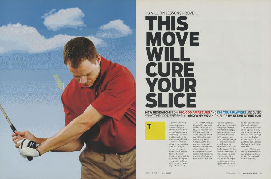 1.8 MILLION LESSONS PROVE... THIS MOVE WILL CURE YOUR SLICE