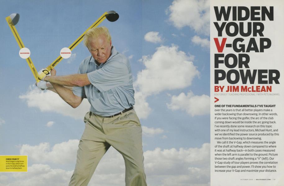 WIDEN YOUR V-GAP FOR POWER