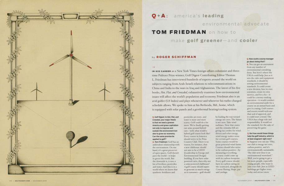 Q + A america’s leading environmental advocate