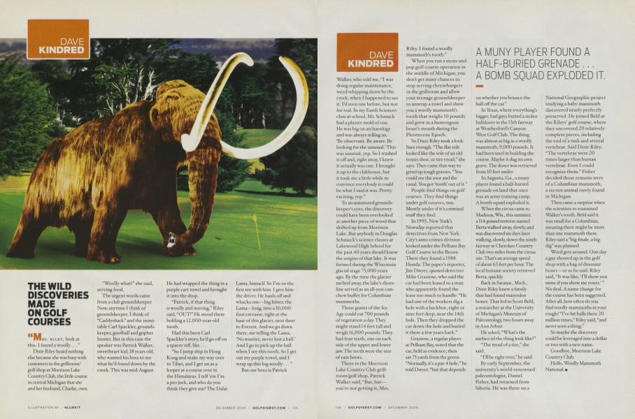THE WILD DISCOVERIES MADE ON GOLF COURSES