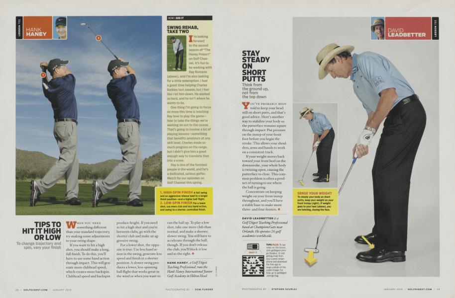 STAY STEADY ON SHORT PUTTS