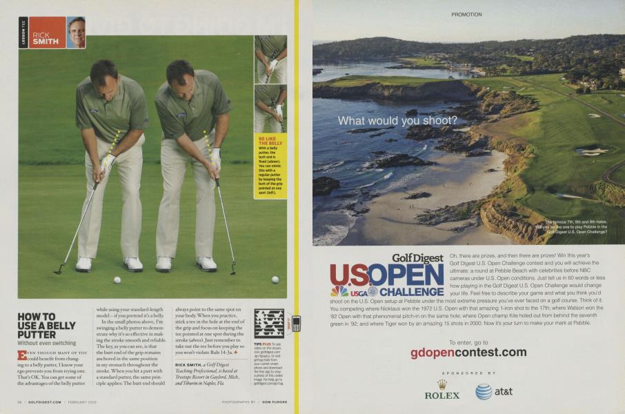 HOW TO USE A BELLY PUTTER