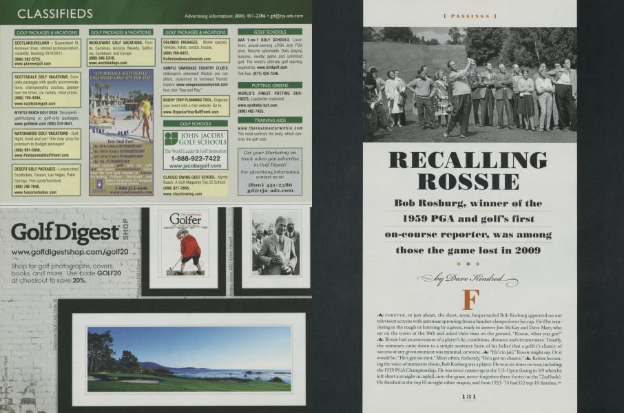 RECALLING ROSSIE