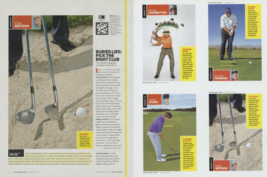 BURIED LIES: PICK THE RIGHT CLUB