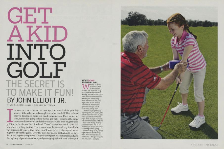 GET A KID INTO GOLF