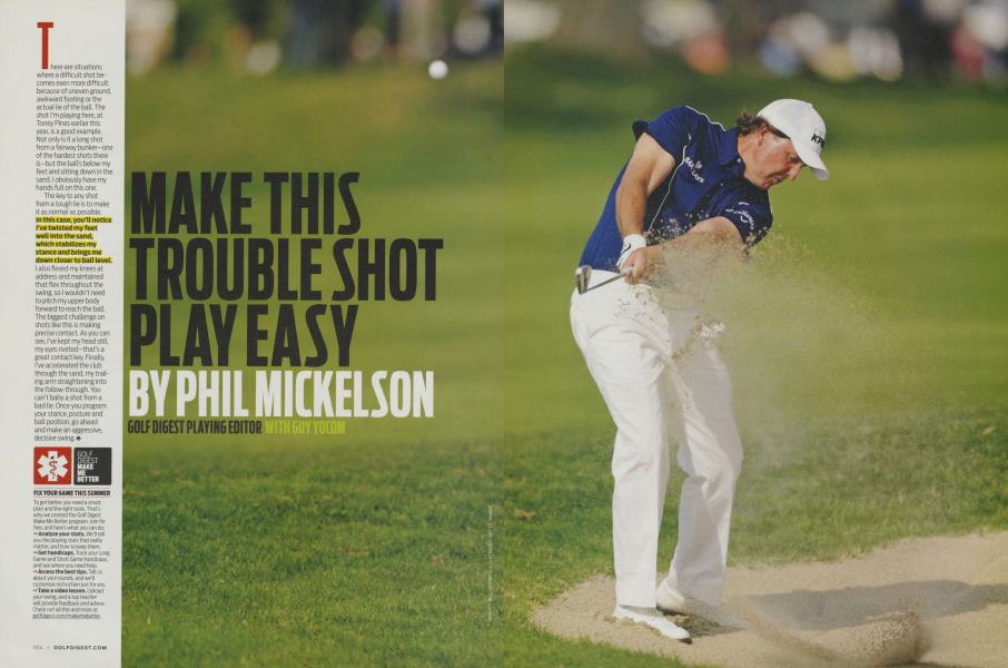 MAKE THIS TROUBLE SHOT PLAY EASY
