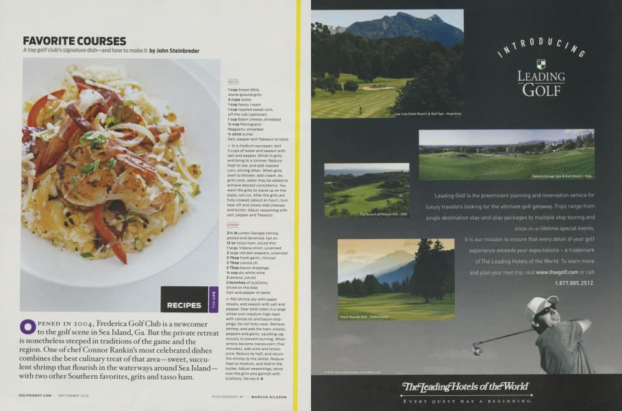 FAVORITE COURSES